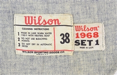 1968 Al Jackson New York Mets Game Worn Road Jersey (MEARS LOA)