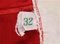 1950's Red Lace Up Game Worn Football Pants (MEARS LOA)