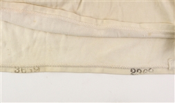 1950's King O'Shea White #91 Game Worn Durene Football Jersey (MEARS LOA)
