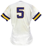 1975 George Scott Milwaukee Brewers Game Worn Home Jersey (MEARS A10)