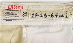 1960 Detroit Tigers Rare One Year Only Style Home Jersey w/ 1964 Pants (MEARS LOA) 