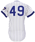 1978 Donnie Moore Chicago Cubs Game Worn Home Jersey (MEARS LOA)