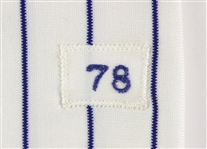 1978 Donnie Moore Chicago Cubs Game Worn Home Jersey (MEARS LOA)