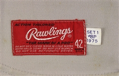 1975 Gene Clines New York Mets Game Worn Road Jersey (MEARS LOA)