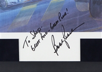 1998 Bobby Rahal Champion Indy Car Racer Signed 27 x 32 Framed Lithograph (JSA) 429/500