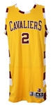 2015-16 Kyrie Irving Cleveland Cavaliers HWC Nights Throwback Jersey (MEARS LOA)