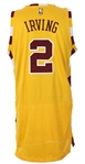 2015-16 Kyrie Irving Cleveland Cavaliers HWC Nights Throwback Jersey (MEARS LOA)