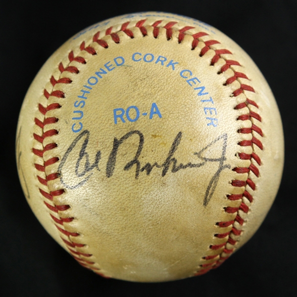 1985-1989 Cal Ripken Jr. Baltimore Orioles OAL Autographed Game Used Baseball (MEARS LOA/JSA)