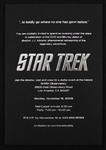 Star Trek 6"x 9" Invitation Celebrating J.J. Abrams Cast & Crew
