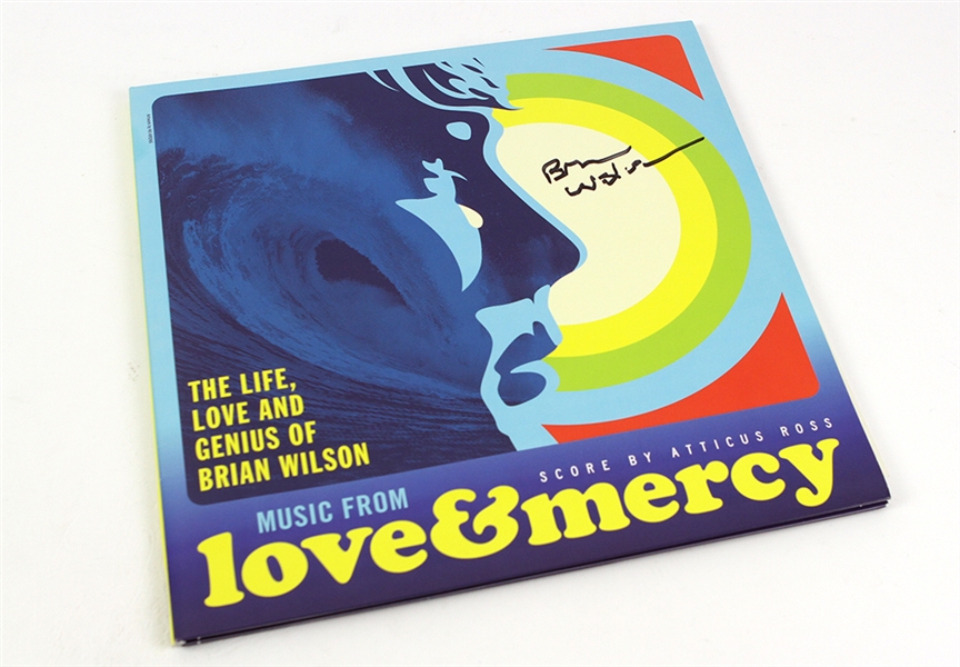 2015 Brian Wilson Beach Boys Signed Music From Love & Mercy Soundtrack LP (JSA)