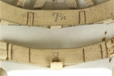 1960's White/Green #25 Game Used Riddell Football Helmet w/ 12 Strap Suspension System (MEARS LOA)