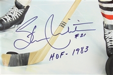 1990s-2000s Hockey Lot W/ Autographed Stan Makita Poster, Esposito Brothers Puck, etc (JSA)
