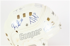 1990s-2000s Hockey Lot W/ Autographed Stan Makita Poster, Esposito Brothers Puck, etc (JSA)