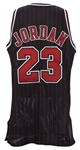 1995-1996 Michael Jordan Chicago Bulls Alternate Jersey (MEARS A5)