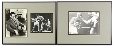 1980's Framed Boxing Photos (Lot of 10) (JSA)