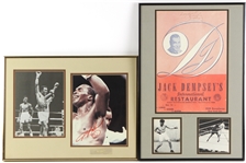 1980's Framed Boxing Photos (Lot of 10) (JSA)