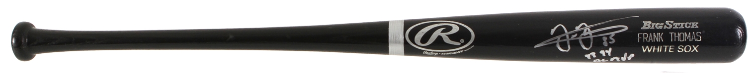 2002 Frank Thomas Chicago White Sox Signed Rawlings Adirondack Professional Model Bat (MEARS LOA/JSA)