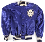 1950s-60s Duke Blue Devils Lined Satin Jacket (MEARS LOA)