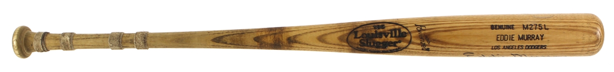 1997 Eddie Murray Los Angeles Dodgers H&B Louisville Slugger Game Used Bat (MEARS A9/GU9)(JSA)