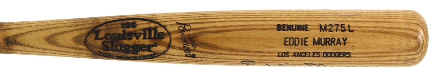 1997 Eddie Murray Los Angeles Dodgers H&B Louisville Slugger Game Used Bat (MEARS A9/GU9)(JSA)