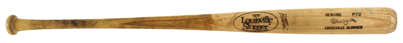 1985 Robin Yount Milwaukee Brewers Louisville Slugger Game Used Bat (MEARS A10)(JSA)
