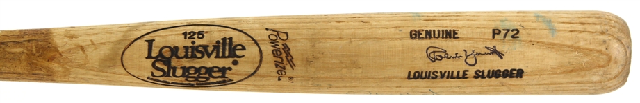 1985 Robin Yount Milwaukee Brewers Louisville Slugger Game Used Bat (MEARS A10)(JSA)