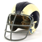 1965-71 Deacon Jones Los Angeles Rams Game Worn Helmet (MEARS LOA/Upper Deck COA)