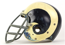 1965-71 Deacon Jones Los Angeles Rams Game Worn Helmet (MEARS LOA/Upper Deck COA)