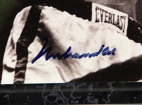 1990's Muhammad Ali World Heavyweight Champion Signed 12 x 15 Plaque (JSA) 158/1964