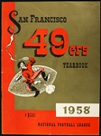1958 San Francisco 49ers Team Yearbook
