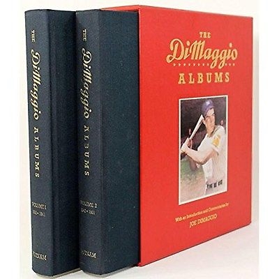1989 Joe DiMaggio New York Yankees Signed The DiMaggio Albums Hardcover Books Sets - Lot of 2 (JSA)