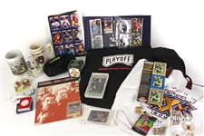 1960s-2000s Memorabilia Collection - Lot of 350+ w/ Matchbooks, Mickey Mantle Holiday Inn Ashtray, 1982 Milwaukee Brewers McDonalds Glass & More  
