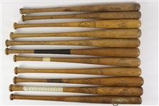 1910's-80's Store Model Baseball Bat Collection - Lot of 57 w/ Babe Ruth, Lou Gehrig, Jackie Robinson, Mickey Mantle, Roberto Clemente & More 