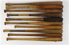 1910's-80's Store Model Baseball Bat Collection - Lot of 57 w/ Babe Ruth, Lou Gehrig, Jackie Robinson, Mickey Mantle, Roberto Clemente & More 