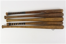 1910's-80's Store Model Baseball Bat Collection - Lot of 57 w/ Babe Ruth, Lou Gehrig, Jackie Robinson, Mickey Mantle, Roberto Clemente & More 