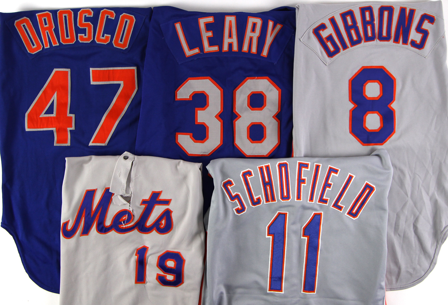 Lot Detail - 1978-92 New York Mets Game Worn Jersey Collection