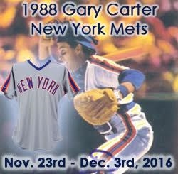 Lot Detail - 1988 GARY CARTER NEW YORK METS GAME WORN HOME JERSEY