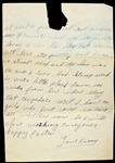 1944 WWII Era Correspondence Addressed to Mother of Carmen Basilio w/ Original Envelope (Carmen Basilio Estate)