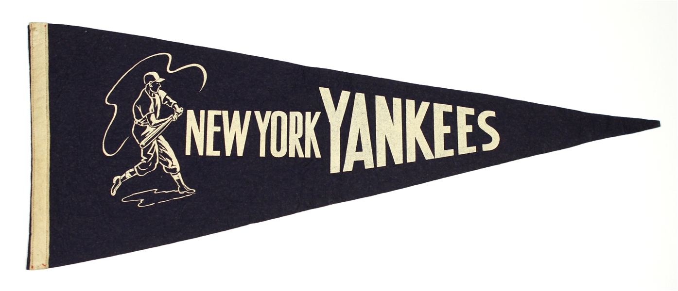 1950s New York Yankees 29” Pennant