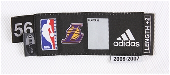 2006-07 Kobe Bryant Los Angeles Lakers Home Jersey (MEARS LOA)