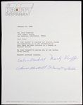 Barbara Mandrell 8"x 11" Typed Letter Signed 