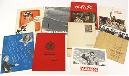 1937-70 Movie Press Book & Theatre Program Collection - Lot of 9