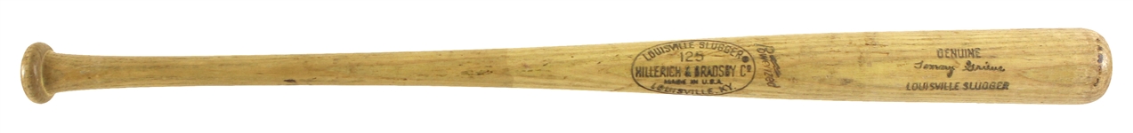 1970 Tommy Grieve Washington Senators H&B Louisville Slugger Professional Model Game Used Bat  (MEARS LOA)