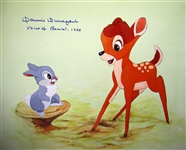 1942 Donnie Dunagan Bambi Signed LE 16x20 Color Photo (JSA)