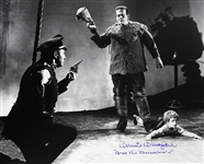 1939 Donnie Dunagan Son of Frankenstein (depicting Peter and Policeman) Signed LE 16x20 B&W Photo (JSA)