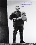 1939 Donnie Dunagan Son of Frankenstein (Frankenstein carrying Peter) Signed LE 16x20 B&W Photo (JSA)