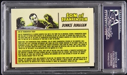 1939 Donnie Dunagan Son of Frankenstein Signed LE Trading Card (PSA/DNA Slabbed)