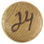 1973-75 LC Spikes Cleveland Indians H&B Louisville Slugger Professional Model Game Used Bat (MEARS LOA)