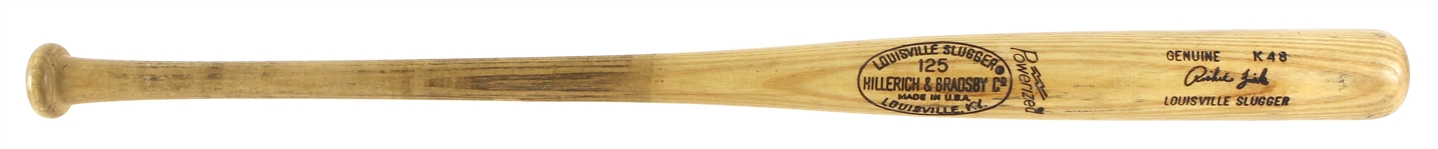 1977-79 Richie Zisk White Sox/Rangers H&B Louisville Slugger Professional Model Game Used Bat (MEARS LOA)