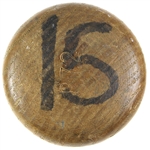 1973-75 Darrell Porter Milwaukee Brewers H&B Louisville Slugger Professional Model Game Used Bat (MEARS LOA)